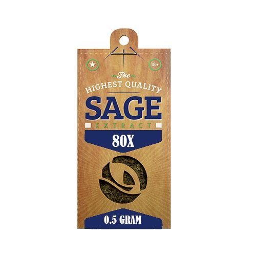 Salvia Divinorum 80X Extract (0.5 gram)